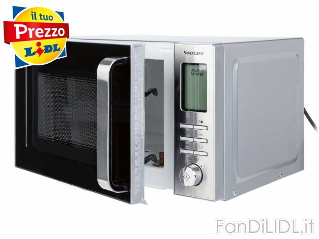 Microonde digitale argento Silvercrest Kitchen Tools, prezzo 79.00 &#8364; 
- ...