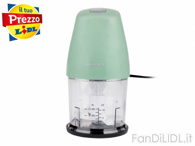 Tritatutto elettrico Silvercrest Kitchen Tools, prezzo 9.99 &#8364; 
- Con pulsante ...