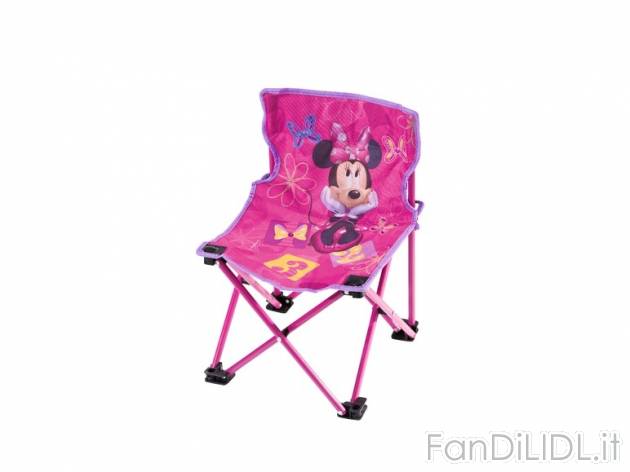 Sedia pieghevole per bambini , prezzo 7,99 &#8364; per Alla confezione 
- Dimensioni: ...