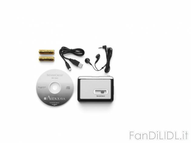 Digitalizzatore di audiocassette , prezzo 24,99 &#8364; per Alla confezione ...