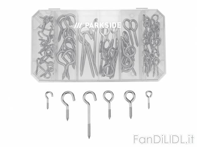 Set ganci, set rondelle o set dadi esagonali Parkside, prezzo 2.99 &#8364; 

Caratteristiche
 ...