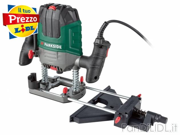 Fresatrice verticale Parkside, prezzo 39.99 &#8364; 
- Battuta di profondit&agrave; ...