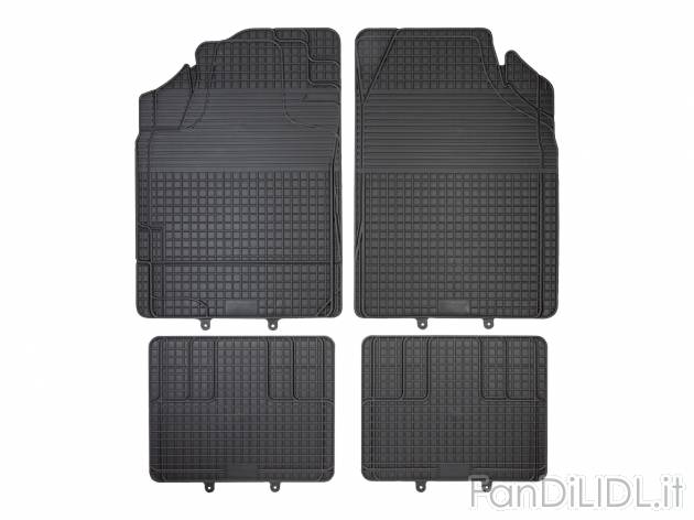 Set tappetini auto universali Ultimate Speed, prezzo 11.99 &#8364; 
4 pezzi ...
