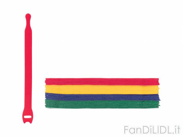 Set fascette fermacavo Parkside, prezzo 2.99 €  
30 pezzi
Caratteristiche