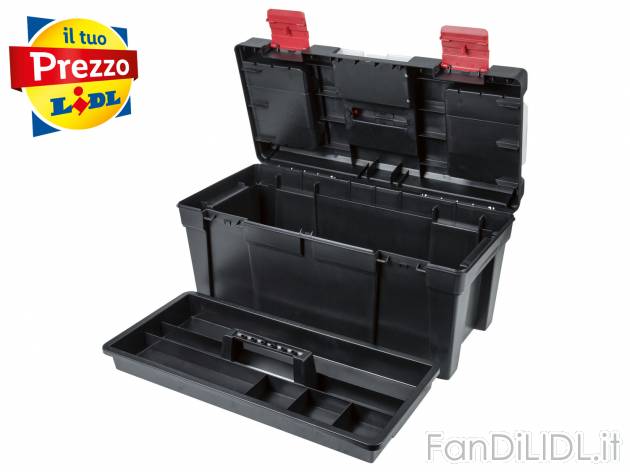 Valigetta porta attrezzi Parkside, prezzo 12.99 &#8364; 
- Inserto estraibile ...