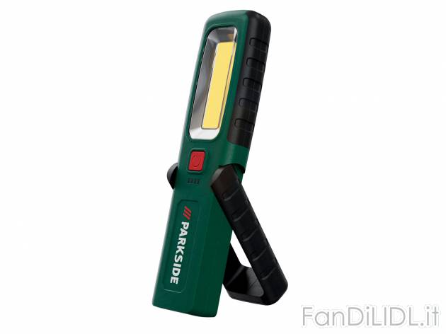 Lampada da lavoro ricaricabile Parkside, prezzo 14.99 &#8364; 
- 3 funzioni ...