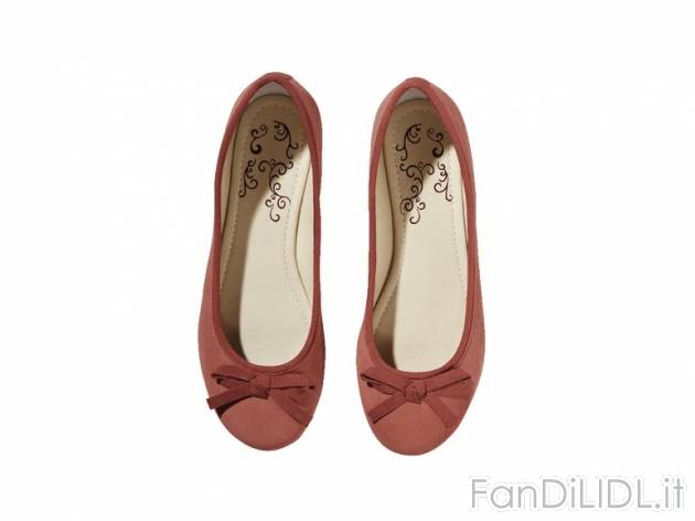 Ballerine scamosciate da donna , prezzo 14,99 &#8364; per Al paio 
-  Misure: 36 - 39