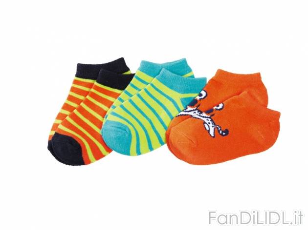 Calzini da bambino, 3 paia Lupilu, prezzo 1,99 &#8364; per Alla confezione 
- ...