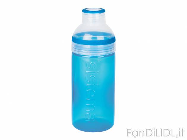 Borraccia Sistema, prezzo 5.99 &#8364; 
1 o 2 pezzi 
- Senza ftalati e BPA
- ...