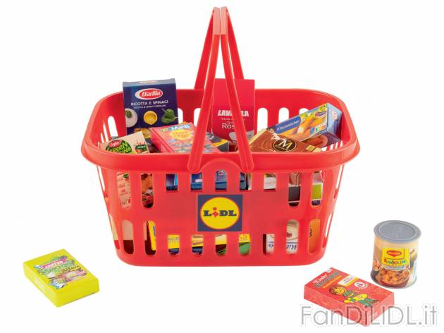 Cesto portaspesa per bambini Playtive, prezzo 5.99 &#8364; 
- Et&agrave; ...