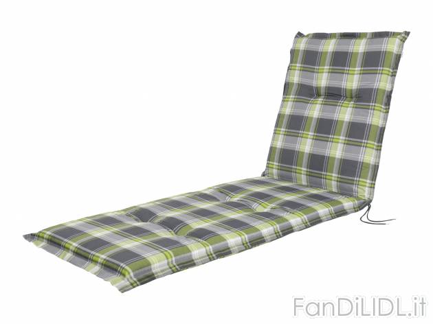 Cuscino per lettino sdraio Livarno, prezzo 22.99 &#8364; 
190 x 60 cm 
- Con ...