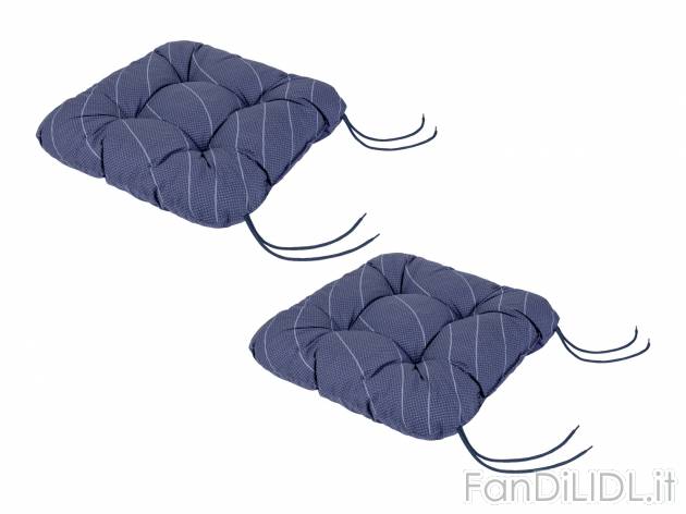 Cuscino per sedia Livarno, prezzo 7.99 &#8364; 
2 pezzi - 40 x 40 cm 
- Con ...