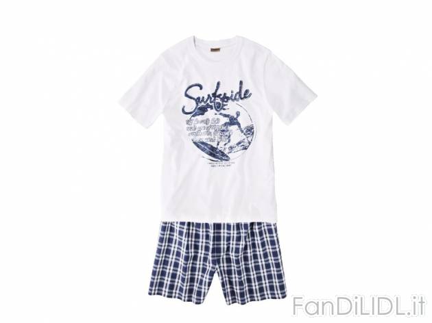 Pigiama da uomo Livergy, prezzo 7,99 &#8364; per Alla confezione 
- Maglia ...