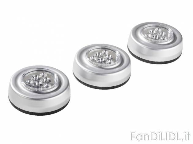 VenDisco a LED, 3 pezzi Livarno Lux, prezzo 5,99 &#8364; per Alla confezione ...