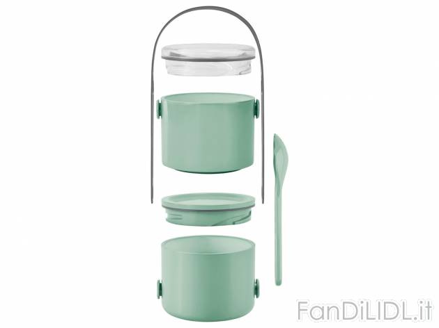 Portapranzo o contenitore per yogurt Ernesto, prezzo 7.99 &#8364; 
- 2 contenitori ...