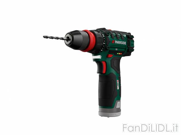 Trapano avvitatore ricaricabile Parkside, prezzo 24.99 € 
Attrezzo compatibile ...