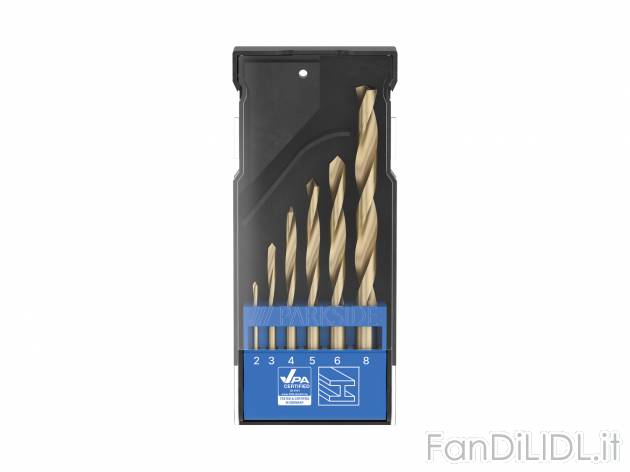 Set punte da trapano Parkside, prezzo 2.99 &#8364;  

Caratteristiche

- VPA-5891
