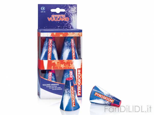 Fontana “EFFETTO VULCANO” , prezzo 3.29 &#8364; per Alla confezione 
-  4 pezzi