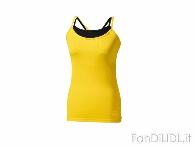 Canotta doppia da donna Crivit Sports, prezzo 4,99 &#8364; per Alla confezione ...