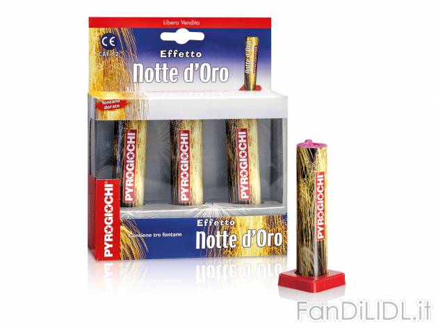 Fontana “EFFETTO NOTTE D’ORO” , prezzo 4.99 &#8364; per Alla confezione ...