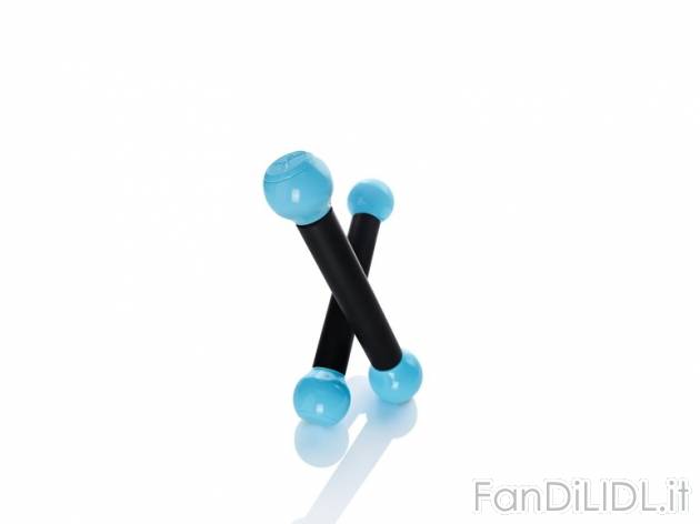 Manubri con DVD esercizi, 2 pezzi Crivit Sports, prezzo 7,99 &#8364; per Alla ...
