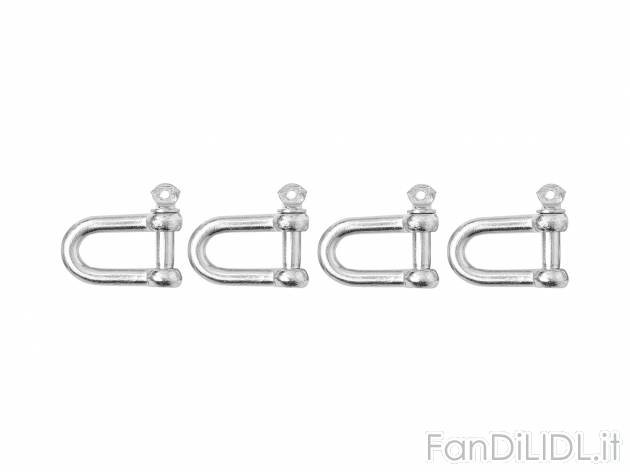 Set moschettoni o grilli a vite Parkside, prezzo 2.79 &#8364; 

Caratteristiche

- ...