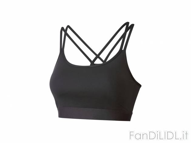 Reggiseno sportivo Light Level Crivit, prezzo 8.99 &#8364; 
Misure: S-L
Taglie ...