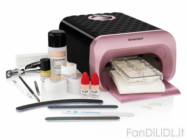 Set ricostruzione unghie , prezzo 39.99 &#8364; per Al set 
- Potenza assorbita: ...
