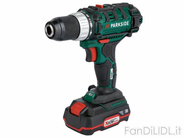 Set trapano avvitatore ricaricabile Parkside, prezzo 89.00 &#8364; 
Prodotto ...