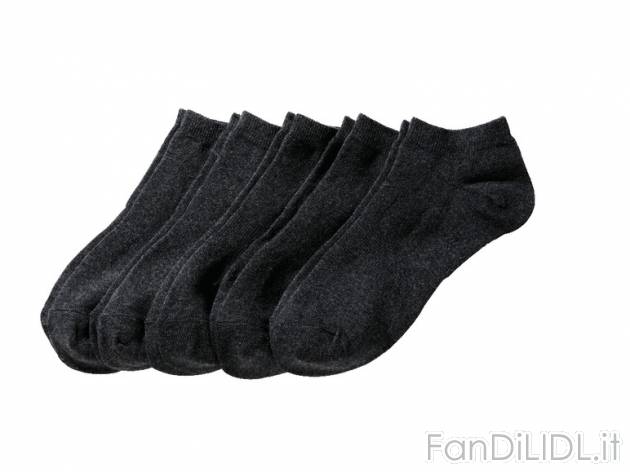Calzini da uomo, 5 paia Livergy, prezzo 3,99 &#8364; per Alla confezione 
- ...
