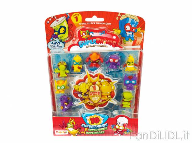 Personaggi Superzings Superthings, prezzo 7.99 &#8364; 
10 pezzi 
- -33%
Caratteristiche
 ...