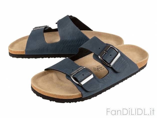 Ciabatte da uomo Livergy, prezzo 6.99 € 
Misure: 41-45 
- 
Plantare anatomico
Taglie ...