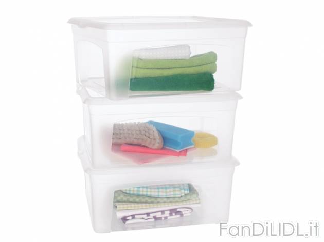 Box multiuso 3 o 6 pezzi AquaPur, prezzo 9,99 &#8364; per Alla confezione 
- ...