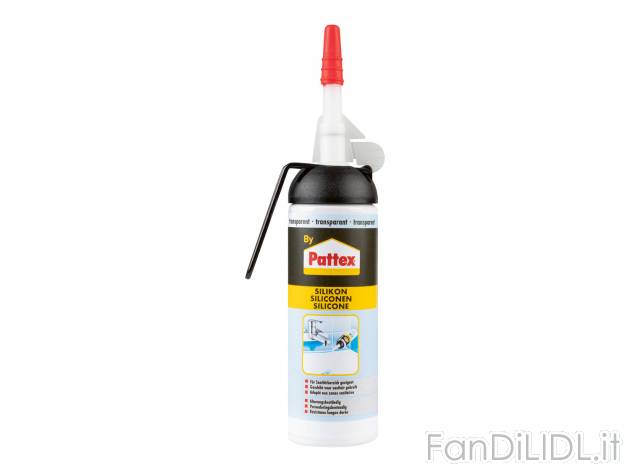 Silicone, acrilico o colla per montaggio Pattex, prezzo 5.99 &#8364; 

Caratteristiche
 ...