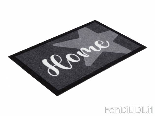 Tappeto catturasporco Livarno, prezzo 3.99 &#8364; 
40 x 60 cm
Caratteristiche

- ...