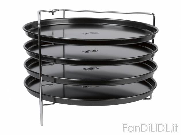 Set teglie per pizza con supporto Zenker, prezzo 11.99 &#8364; 
5 pezzi 
- &Oslash; ...