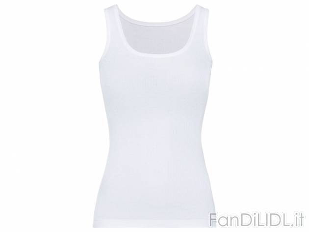 Canotta da donna Esmara, prezzo 3.99 &#8364; 
Misure: S-L 
- 
Con cotone biologico
Taglie ...
