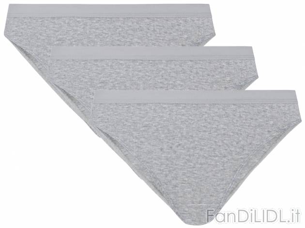 Slip da donna Esmara, prezzo 5.99 &#8364; 
3 pezzi - Misure: S-L 
- 
Con cotone ...
