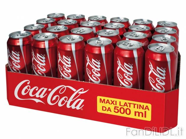 Coca Cola , prezzo 9,99 &#8364; per 24x 0,5 l, € 0,83/l EUR. 
- Gusto unico ...