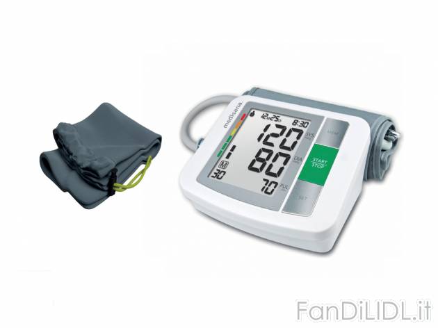 Misuratore di pressione da braccio Medisana-2021, prezzo 19.99 € 
- Misurazione ...