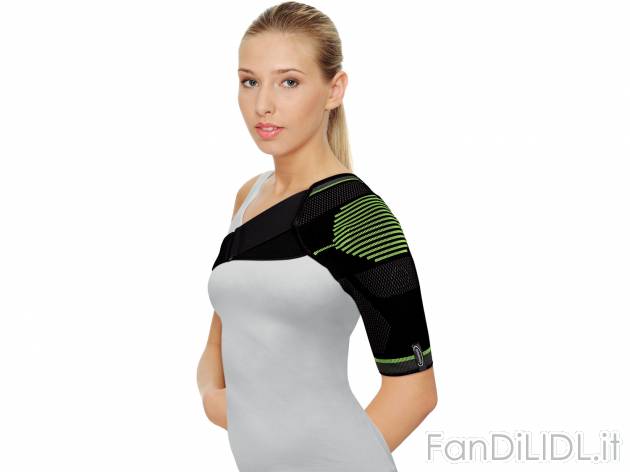 Fascia per spalla Sensiplast, prezzo 12.99 &#8364; 
Misure: S-L 
- Fascia stabilizzante ...