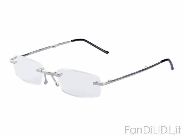 Occhiali da lettura pieghevoli Auriol-var, prezzo 3.99 € 
- Leggeri, comodi e ...