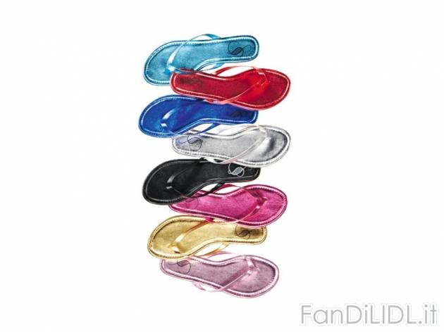 Infradito da donna , prezzo 4,99 &#8364; per Al paio 
- Soletta morbida imbottita ...