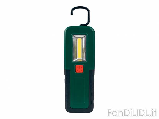 Lampada da lavoro ricaricabile Parkside, prezzo 11.99 € 
- Flusso luminoso: 250 ...