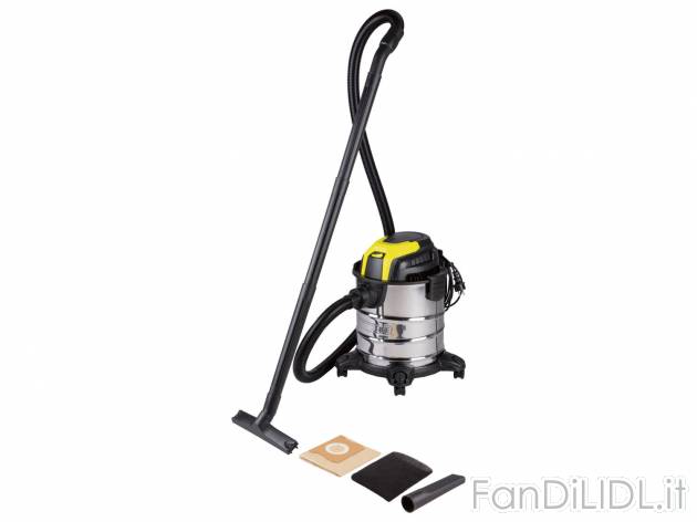 Aspirapolvere-liquidi Parkside, prezzo 59.00 € 
- Utilizzabile anche come soffiatore ...