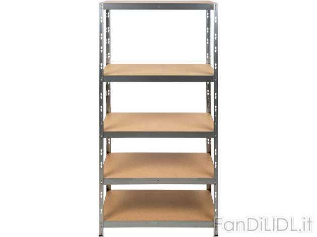 Scaffale in metallo con 5 ripiani Parkside, prezzo 49.00 &#8364; 
- Montabile ...