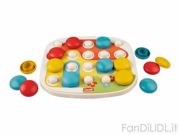 FantaColor o mosaico gioco Quercetti, prezzo 14.99 € 
- 100% bioplastica
- Età: ...