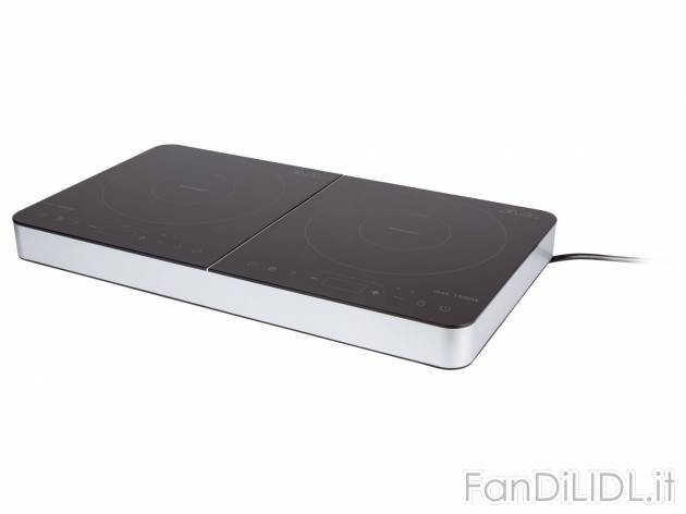 Doppia piastra ad induzione Silvercrest Kitchen Tools, prezzo 79.00 &#8364; ...