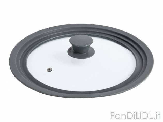 Coperchio universale Ernesto, prezzo 7.99 &#8364; 
Ø 24-28 cm 
- In vetro con ...