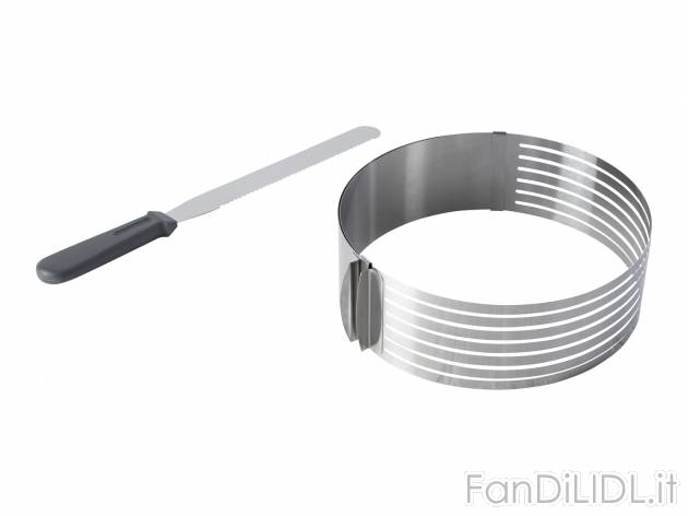 Anello tagliatorte o paletta per dolci in acciaio Ernesto, prezzo 5.99 &#8364; ...